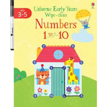 

Wipe-Clean Numbers 1 to 10 EY