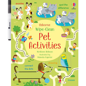 

Wipe-clean Pet activities