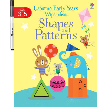 

Wipe-Clean Shapes and |Patterns EY