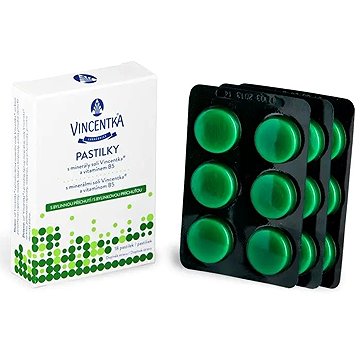 

Vincentka pastilky bylinné 18ks