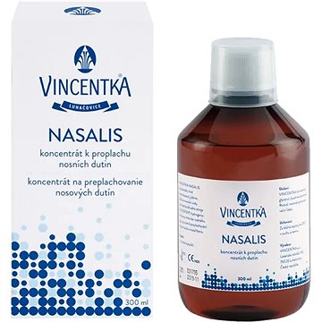 

VINCENTKA NASALIS koncentrát na výplach nosu 300 ml