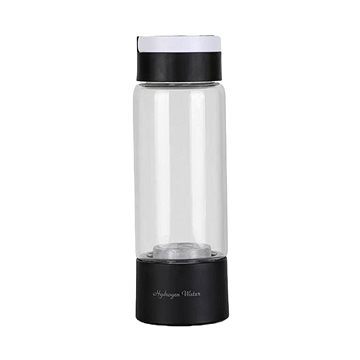

Hydrogen-1 Glass generátor vodíkové vody 400ml, skleněná lahev - černá