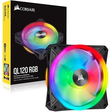 Corsair iCUE QL120 RGB 120mm PWM Single