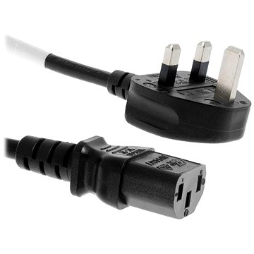 PremiumCord 230V UK černý, 2m