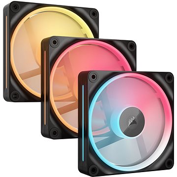 

Corsair iCUE LINK LX120-R RGB Black Triple Fan Kit