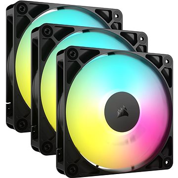 Corsair RS120 ARGB Black Triple Pack