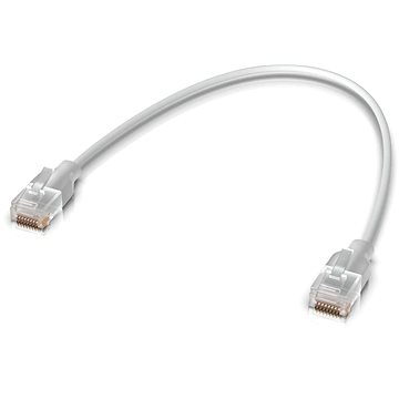 

Ubiquiti Etherlighting Patch Cable Cat.6, 0,3 m, bílý