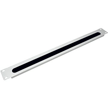 

VALUE 19" kabelový vstup 1U, kartáčový, šedý