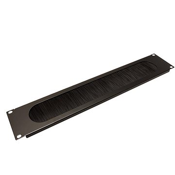

VALUE 19" kabelový vstup 2U, kartáčový, černý
