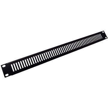 

VALUE 19" ventilační panel, 1U, černý