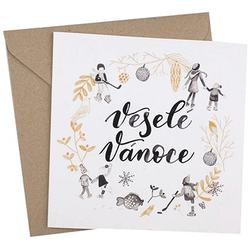 

BE NICE Přání - veselé Vánoce