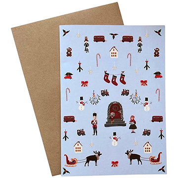 Be Nice EKO Vánoční přání Anglická pohádka