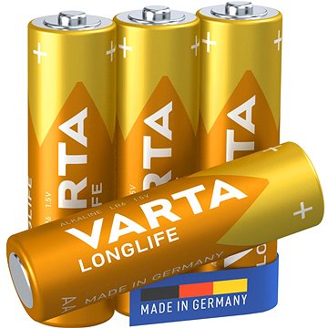 

VARTA alkalická baterie Longlife AA 4ks