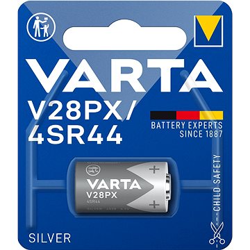 

VARTA speciální baterie s oxidem stříbra V28PX/4SR44 1ks