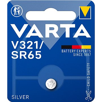 

VARTA speciální baterie s oxidem stříbra V321/SR65 1ks