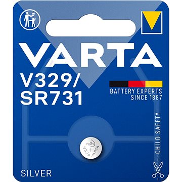 

VARTA speciální baterie s oxidem stříbra V329/SR731 1ks