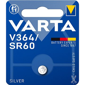 

VARTA speciální baterie s oxidem stříbra V364/SR60 1ks