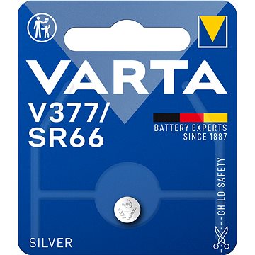 

VARTA speciální baterie s oxidem stříbra V377/SR66 1ks