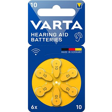 

VARTA baterie do naslouchadel VARTA Hearing Aid Battery 10 6ks