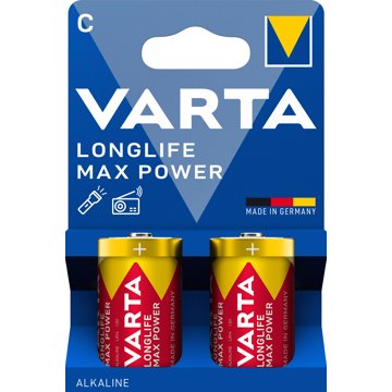 

VARTA Longlife Max Power 2 C (Plastic free)