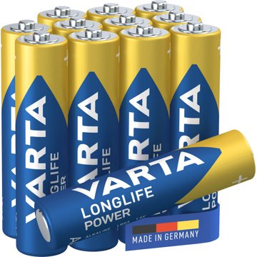 

VARTA Longlife Power 8+4 AAA (Plastic free Wide blister)