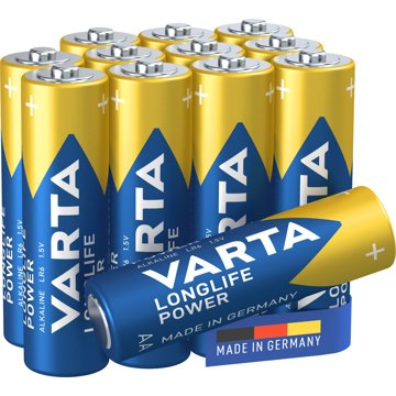 

VARTA Longlife Power 8+4 AA (Plastic free Double blister)