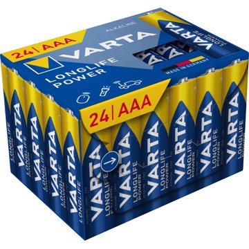 

VARTA Longlife Power 24 AAA (Plastic free CUBE VSK)