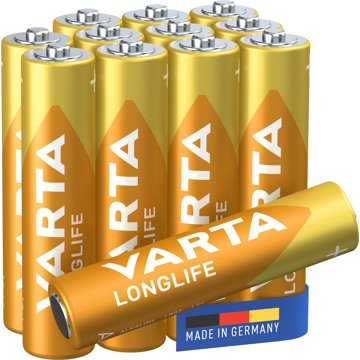 

VARTA Longlife 12 AAA (Plastic free CUBE Tray)