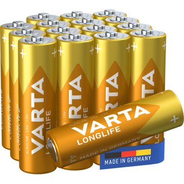 

VARTA Longlife 16 AA (Plastic Free Wide Blister)
