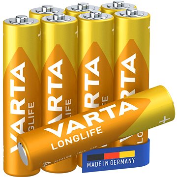 

VARTA alkalická baterie Longlife AAA 8ks