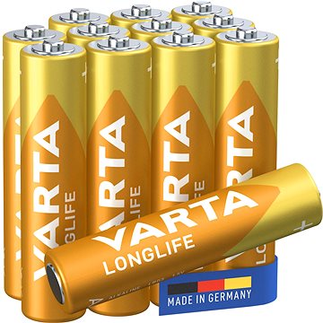 

VARTA alkalická baterie Longlife AAA 12ks
