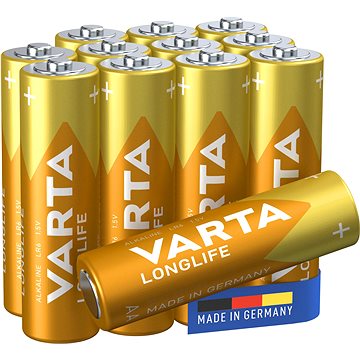 

VARTA alkalická baterie Longlife AA 12ks
