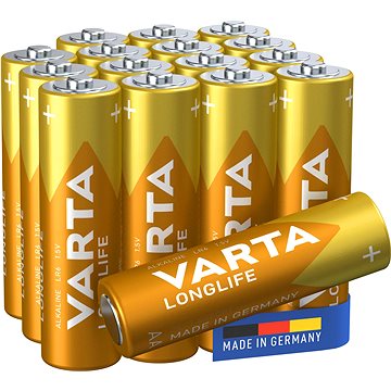 

VARTA alkalická baterie Longlife AA 16ks