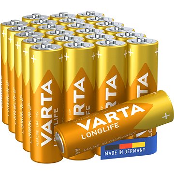 

VARTA alkalická baterie Longlife AA 24 ks