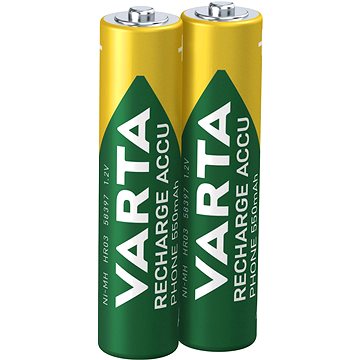 

VARTA nabíjecí baterie Recharge Accu Phone AAA 550 mAh 2ks