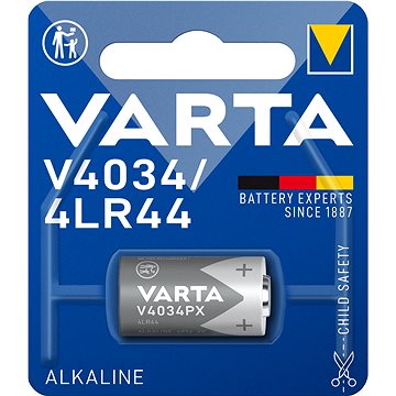 

VARTA speciální alkalická baterie V4034/4LR44 1ks