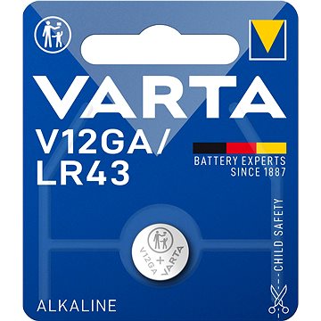 

VARTA speciální alkalická baterie V12GA/LR43 1ks