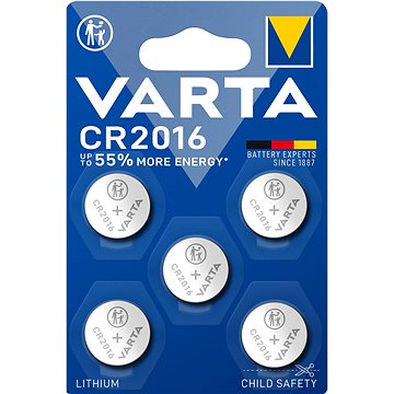 

VARTA speciální lithiová baterie CR2016 5ks