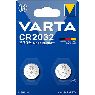 

VARTA speciální lithiová baterie CR2032 2ks