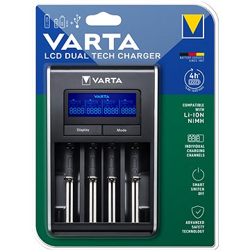 

VARTA nabíječka LCD Dual Tech Charger empty