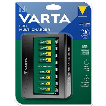 

VARTA nabíječka LCD Multi Charger+ empty