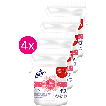 

LINTEO Maxi 100% Natural 4× 50 ks