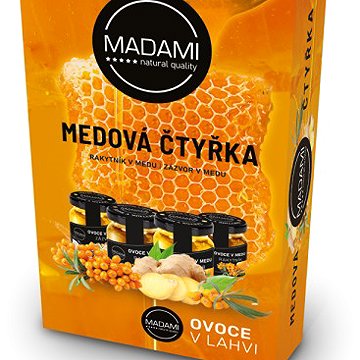 

MADAMI krabička s ochuceným medem