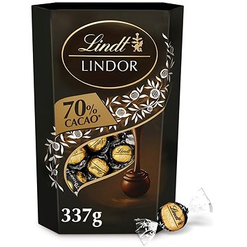 

LINDT Lindor Dark 70 % 337 g