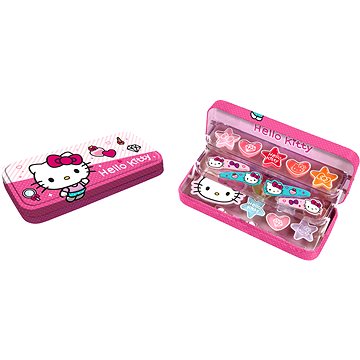 LORENAY Hello Kitty kufřík vlasové a dekorativní kosmetiky - Dárková kosmetická sada
