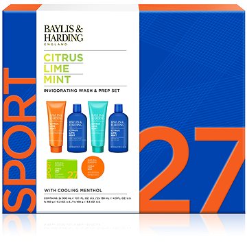 

BAYLIS & HARDING Pánská dárková sada péče o tělo 6 ks - Limetka & Máta 860 ml