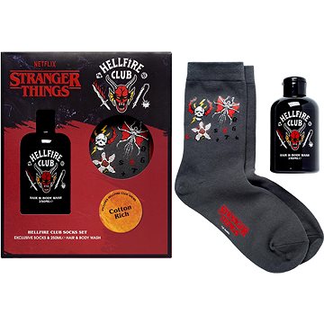 

NETFLIX Stranger Things Hellfire Club Socks Set 250 ml