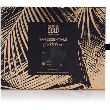 

DRIPPING GOLD Tan Essentials