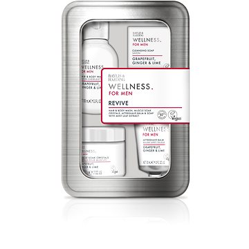 

BAYLIS & HARDING Pánská dárková sada péče o tělo v plechové dóze Grapefruit, Zázvor & Limetka 130 ml