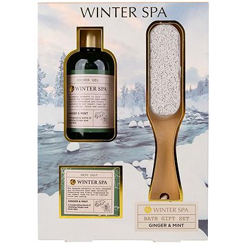 

ACCENTRA Winter Spa s pemzou s dřevěnou rukojetí 150 ml